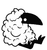Bird Musica Sticker