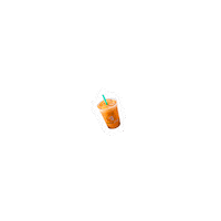 Grabbagreen healthy juice smoothie fastfood Sticker