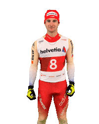 helvetia_schweiz yes go support swiss ski Sticker