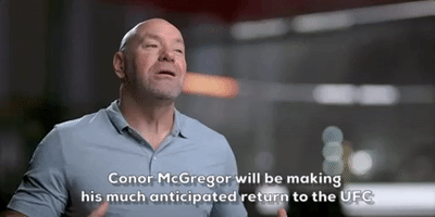 Conor McGregor Will Be Making His Return