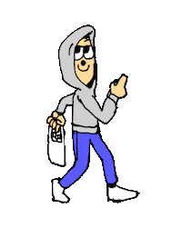 Walking Walk Sticker by Brako