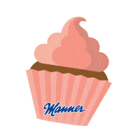 Pink Cake Sticker by Manner ...mag man eben