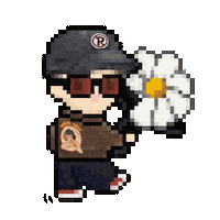 Tokyo Rose Jump Sticker