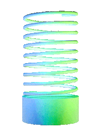 3D Spring Sticker by The Webby Awards