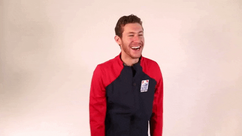 Jason Brown Laughing GIF by U.S. Figure Skating