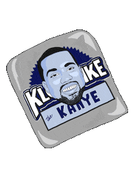 rappersasfood food kanye west kanye rappers Sticker