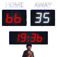 35 Away Sticker