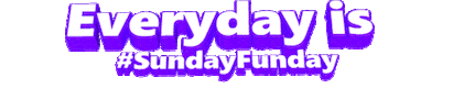 Happy Sunday Weekend Sticker by GIPHY Text