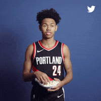 nba rookie popcorn GIF by Twitter