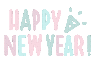 Happy New Year Sticker