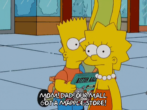 Lisa Simpson Apple GIF by The Simpsons