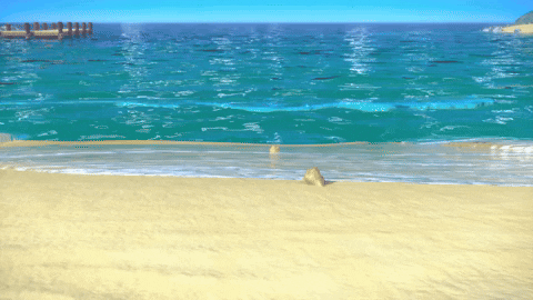 Beach Play GIF by Moonbug