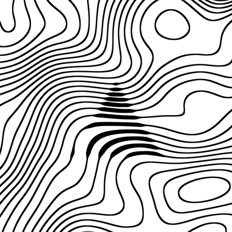 black and white wave GIF by tdhooper