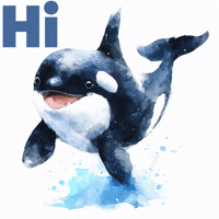 Ocean Hello GIF
