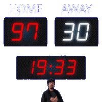 30 Away Sticker