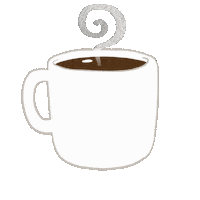 Good Morning Coffee Sticker