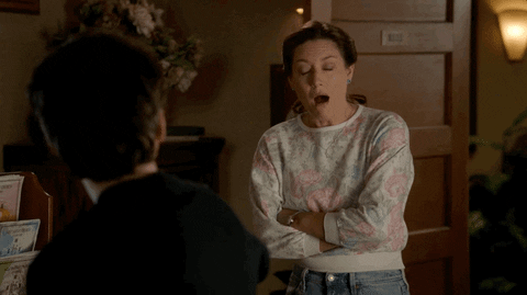 Oh My God Reaction GIF by CBS