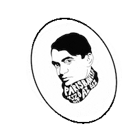 corvinanim paris hungarian poet leda Sticker