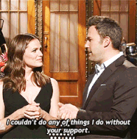 we love these two ben affleck GIF by Saturday Night Live