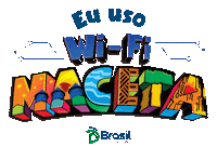 brasildigitaltelecom internet wifi brasildigital wifimaceta Sticker