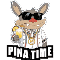 Pina Colada Summer Sticker