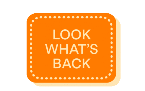 Look Whats Back Sticker by DetourCoffee