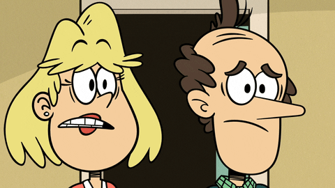 the loud house panic GIF by Nickelodeon