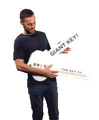 Open House Realtor Sticker by The Broke Agent