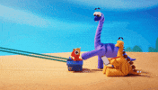 Flying Launch Pad GIF by Claynosaurz