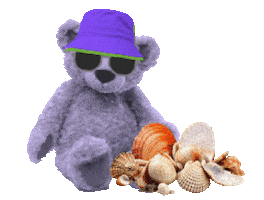 Teddy Bears Summer Sticker
