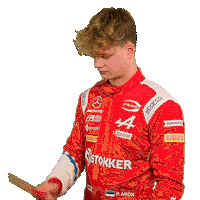 Paul Mercedes Sticker by Prema Team