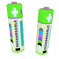 Double A 3D Sticker by jjjjjohn