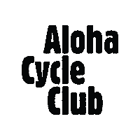 Ride Cycle Sticker by clubaloha