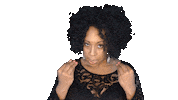 ComedianHollyLogan work peace annoyed calm Sticker