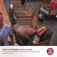 ex on the beach exek az edenben GIF by VIASAT3
