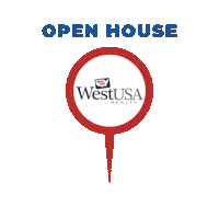 Open House Arizona Real Estate Sticker by West USA Realty
