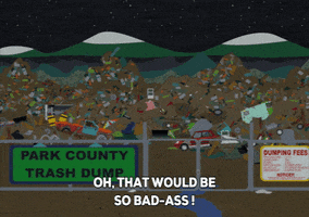 trash dump GIF by South Park 