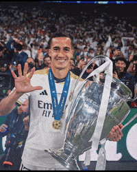 Hala Madrid Lucas Vasquez GIF