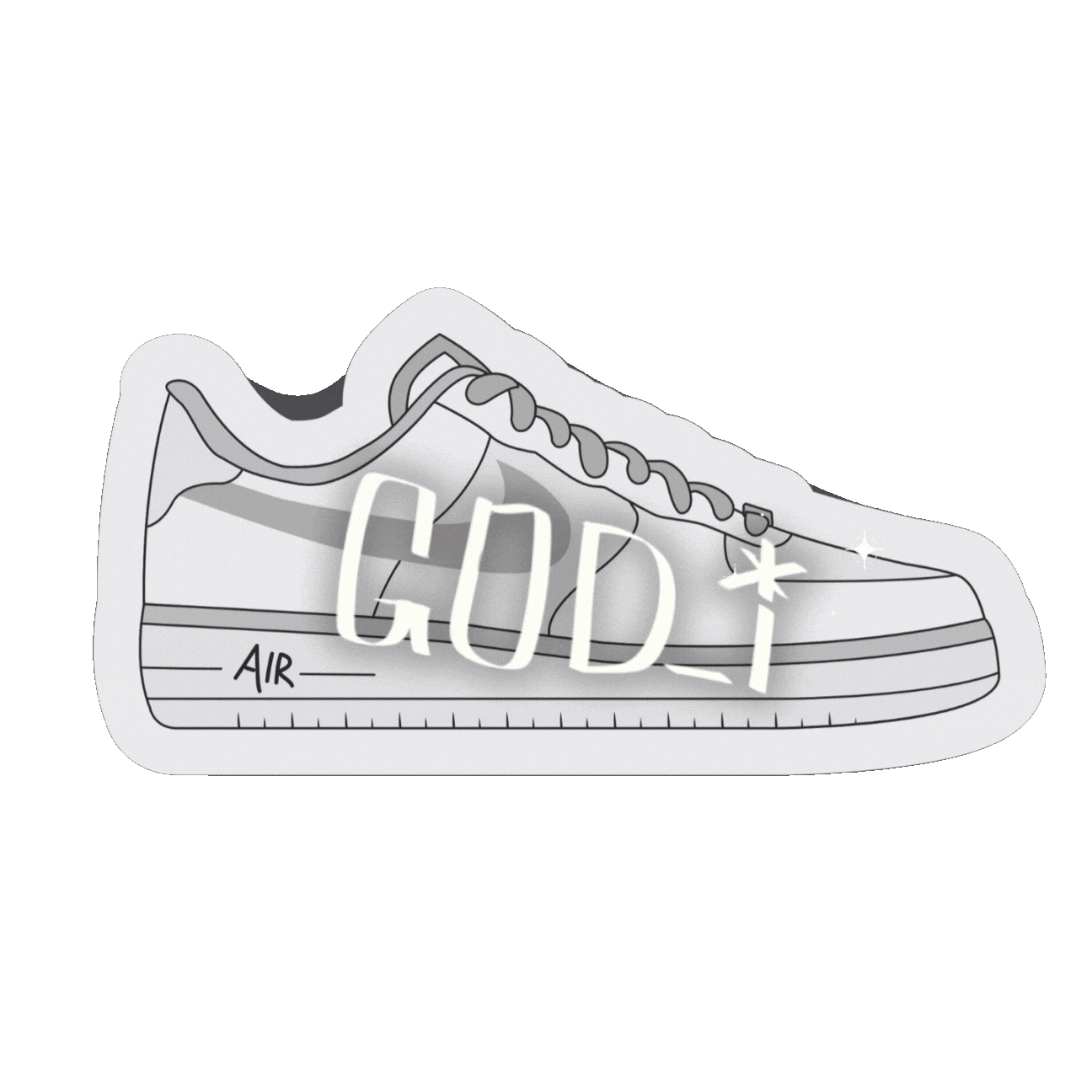 Nike Sneakers Sticker