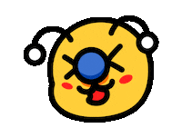 Happy One Piece Sticker