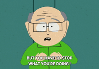sad teacher GIF by South Park 