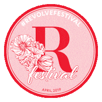festival flowers Sticker by revolve