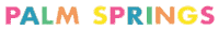 palm springs usa Sticker by Megan McKean