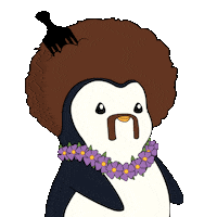 See Right Here Sticker by Pudgy Penguins