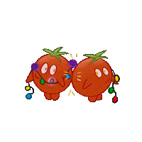 Art Christmas Sticker