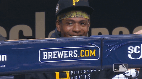 Pittsburgh-Pirates giphyupload smile baseball mood GIF