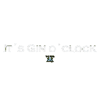 Gin Oclock Sticker by THE DUKE Destillerie