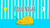 Good Night Sleeping GIF by Omer Studios