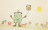 kidsdrawings GIF by Not So Scary