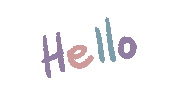 Kids Hello Sticker